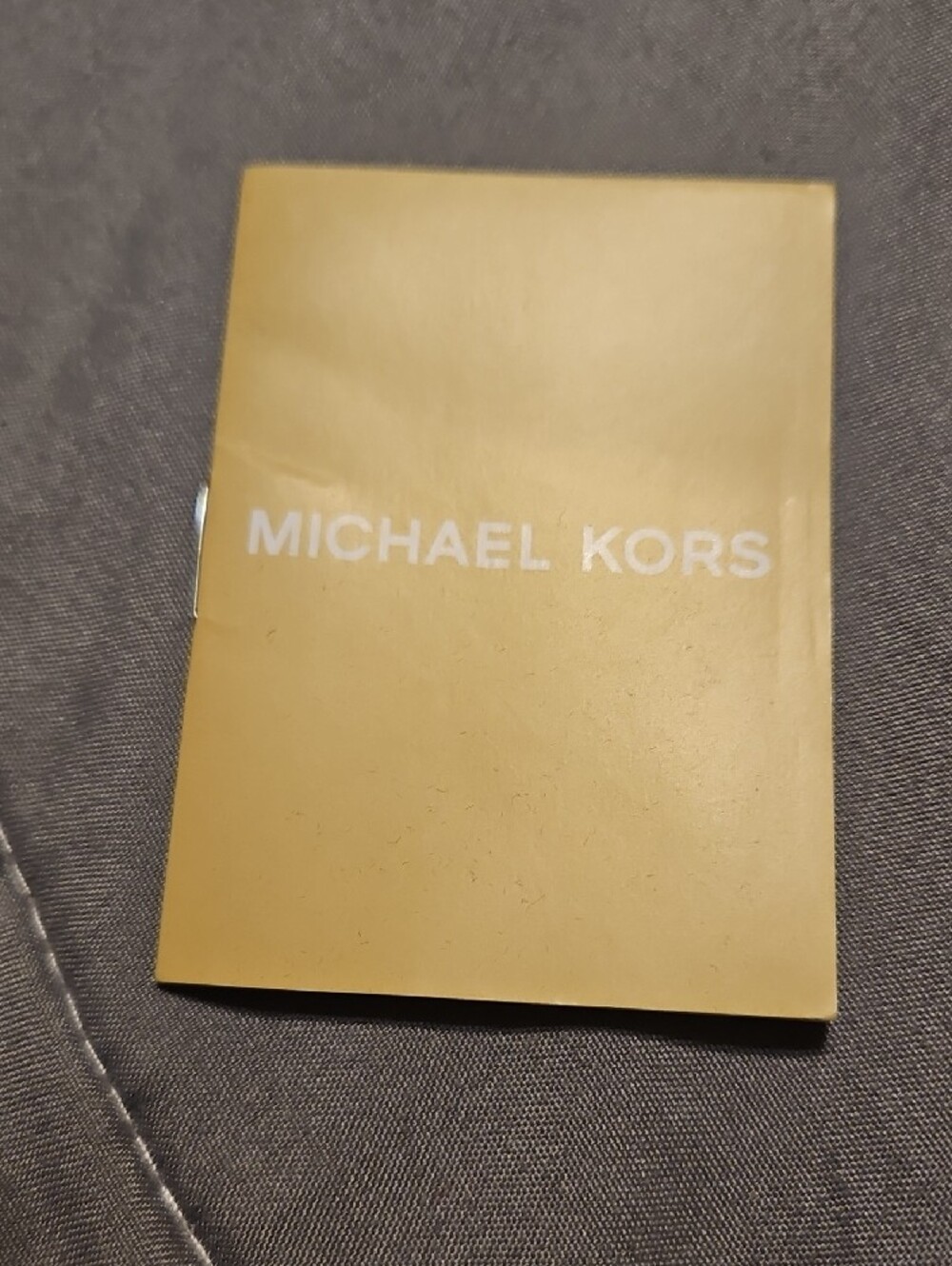 Michael Kors Gold and Tortoiseshell Link Bracelet with MK Padlock Charm - Picture 3 of 3